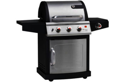 Landmann Miton 3 Burner Gas BBQ with Side Burner.